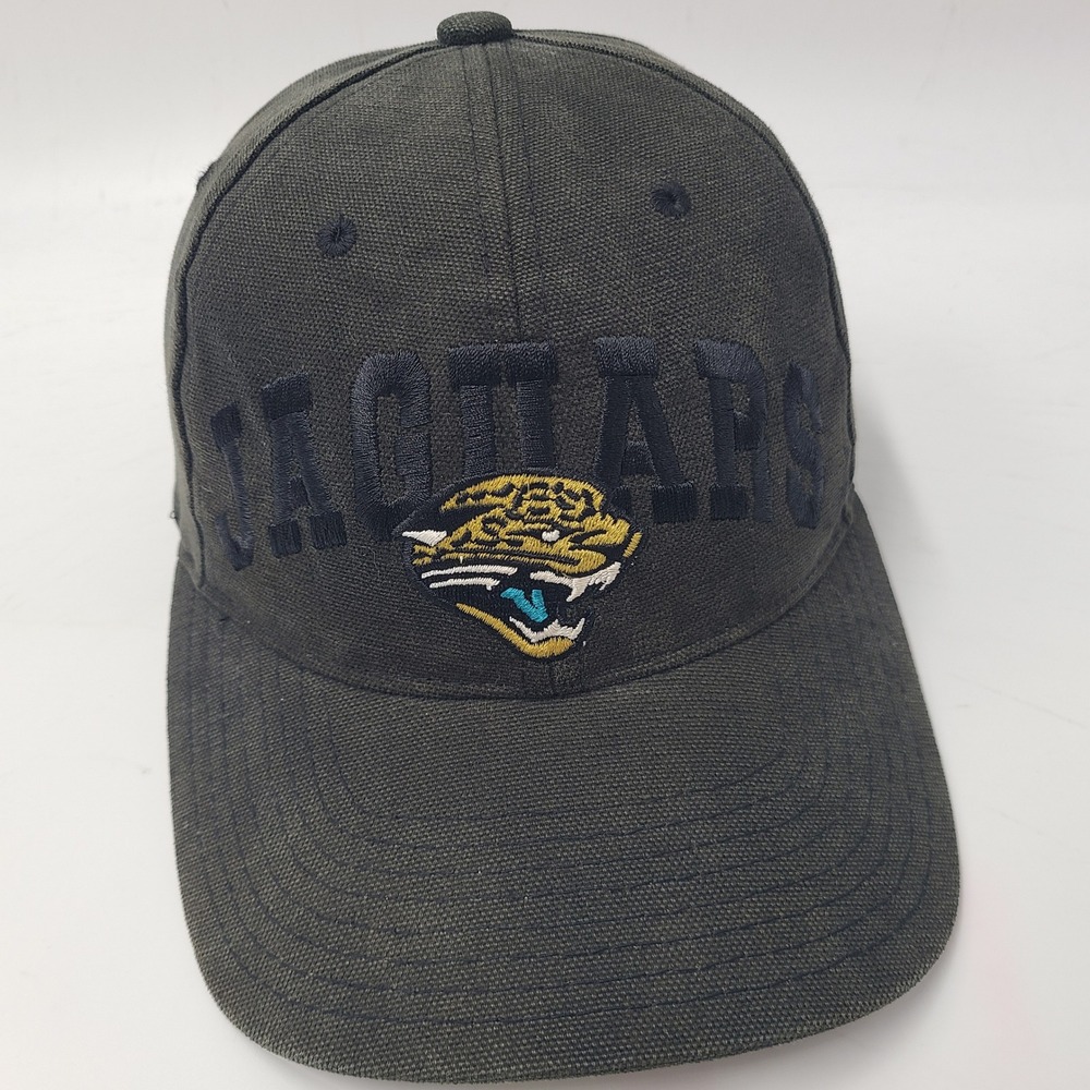 Vintage Jacksonville Jaguars Hat Adjustable (Fits Small) Starter Black NFL Men